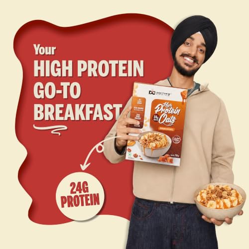 DC DOCTORS CHOICE High Protein Oats Banana Caramel 750g - Image 4