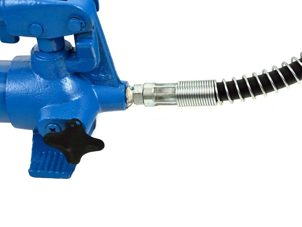 geko G02071 idraulico pompa a mano, 10 tonnellate, multicolore