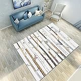 ♥ Características: fondo antideslizante e impermeable. Alta calidad y durabilidad. Esta alfombra tiene una estructura transpirable que es transpirable y tiene excelentes propiedades de aislamiento térmico. En el frío invierno, es tan cálido y libre del frío.