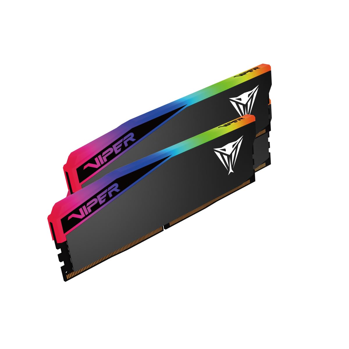 Patriot Viper Elite 5 Ultra Gaming RGB DDR5 RAM 32GB (2X16GB) 6400MT/s CL32 1.4v UDIMM zestaw pamięci do gier stacjonarnych kompatybilny z Intel XMP AMD EXPO - VEUR532G6432K