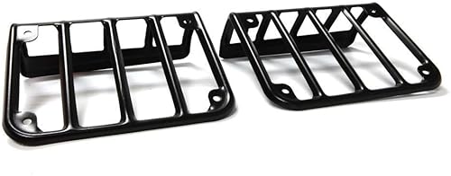 Miniatura 5 de Cubierta de luz trasera compatible con Jeep JK Wrangler 2007-2017, cubierta de luces, protector de luz trasera JK, protector de luz trasera JK