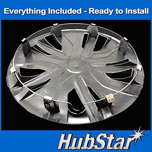 Premium Replica Hubcap, Replacement For Mitsubishi Mirage 2017, 14-Inch Wheel Cover (1-Piece) #TOP2