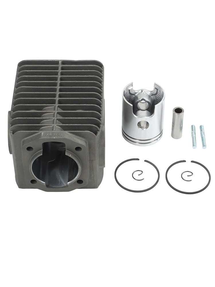 Juego de juntas de cilindro y pistón de 45 mm para Wacker WM80, BS500, BS600, BS700 (0099336, 0045909) – Recambios para recortadoras, desbrozadoras y herramientas de jardín