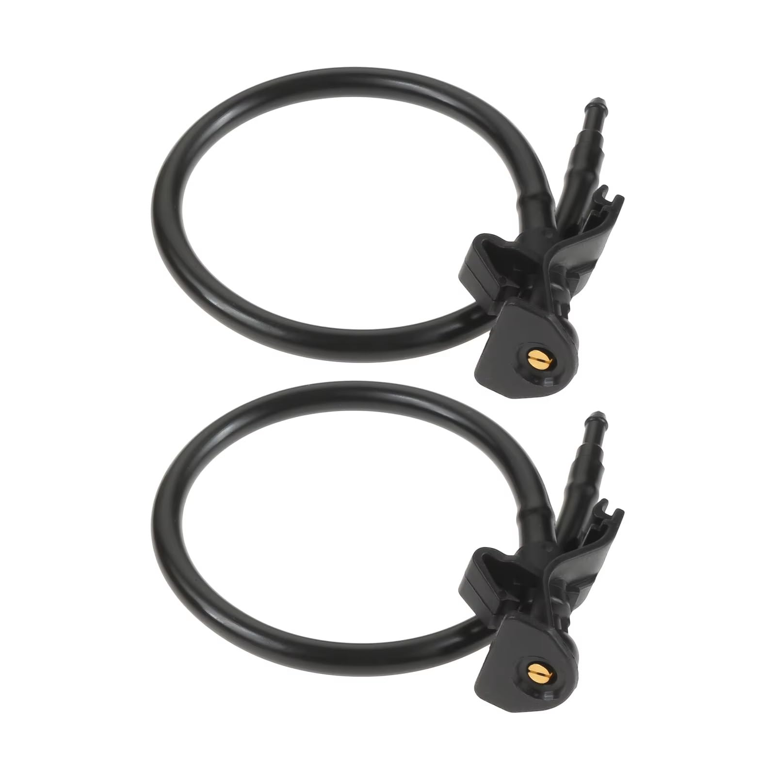 Psrrgztm One Color Compatible With Explorer Mk5 2011 2012 2013 2014 2015-2018 2Pcs Car Wiper Washer Spray Jet Bb5z-17603-A Ar3z-17603-A Wiper Nozzles