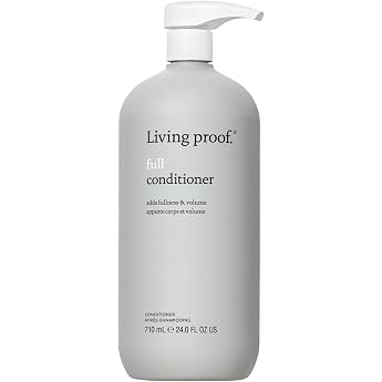 Living Proof Full Conditioner Detangling Hair Conditioner for Volume Swing and Smoothness For Fuller Thicker Hair Nourishes and Detangles Vegan No Parabens Silicones Sulphates 710 ml