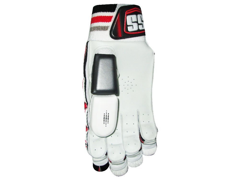 SS Cricket Batting Gloves Aerolite Pro 5 by Sunridges - Men Right Handed Comes with Free White Cotton Batting Inners for Sweat Absorbtion