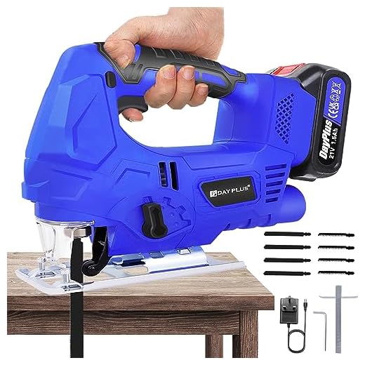 Cordless Electric Jigsaw with Battery
