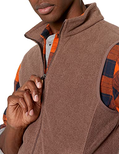 Image of Amazon Essentials Men's Full-Zip Polar Fleece Insulated Vest (Available in Big & Tall)
