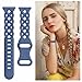 20mm Braided Silicone Band Compatible for Samsung Galaxy Watch 7 6 5 4 40mm 44mm,5 Pro 45mm/Watch 6 4 Classic Band 42mm 46mm 43mm 47mm,Galaxy Watch 3/Active 2 40mm 46mm, Women Slim Lace Sport Bands