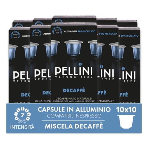 NUOVE CAPSULE IN ALLUMINIO: La qualità dell’Espresso Pellini nell’innovativa capsula in alluminio: l'alluminio mantiene inalterate le note aromatiche, il gusto e l’intensità dei nostri blend, esaltandone la qualità anche nel momento dell’erogazione: per riscoprire la materia prima nella sua essenza, rispettandone il naturale equilibrio