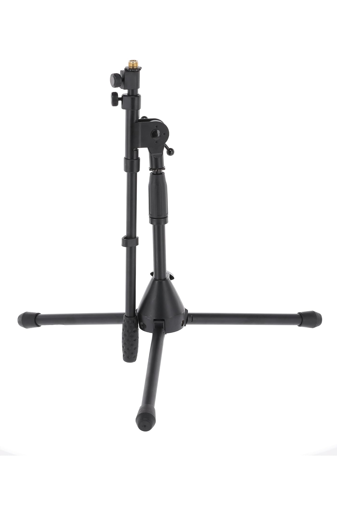 GEWA piccolo supporto per microfono MS-20TB - Nero - Per cassa/Hi-Hat - Altezza regolabile 43-65cm - Asta 50-90cm - Base in ghisa - 2,4 kg