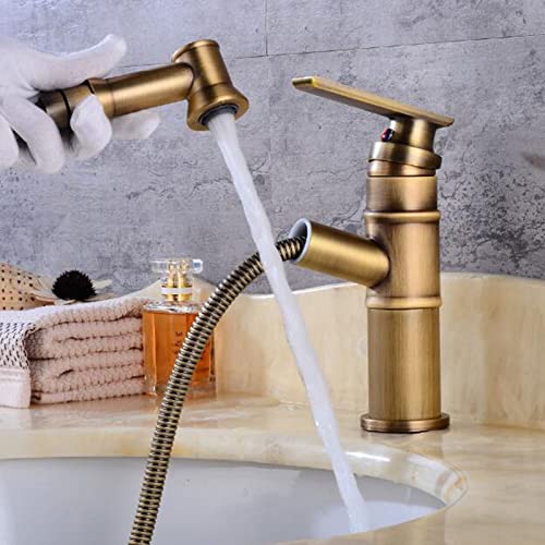 Robinet mitigeur lavabo avec douchette pour simplifier les soins de bébé - 3
