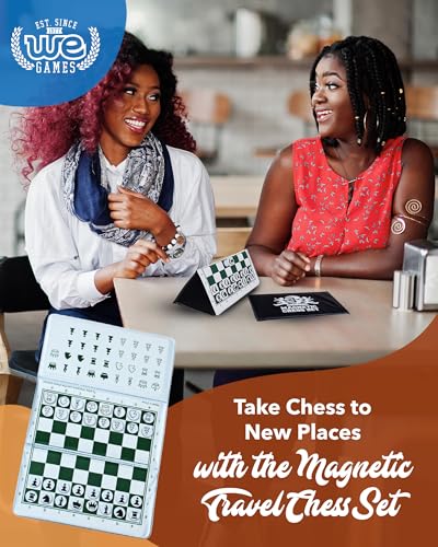 Mini juego de ajedrez magnético portátil plegable miniatura 2