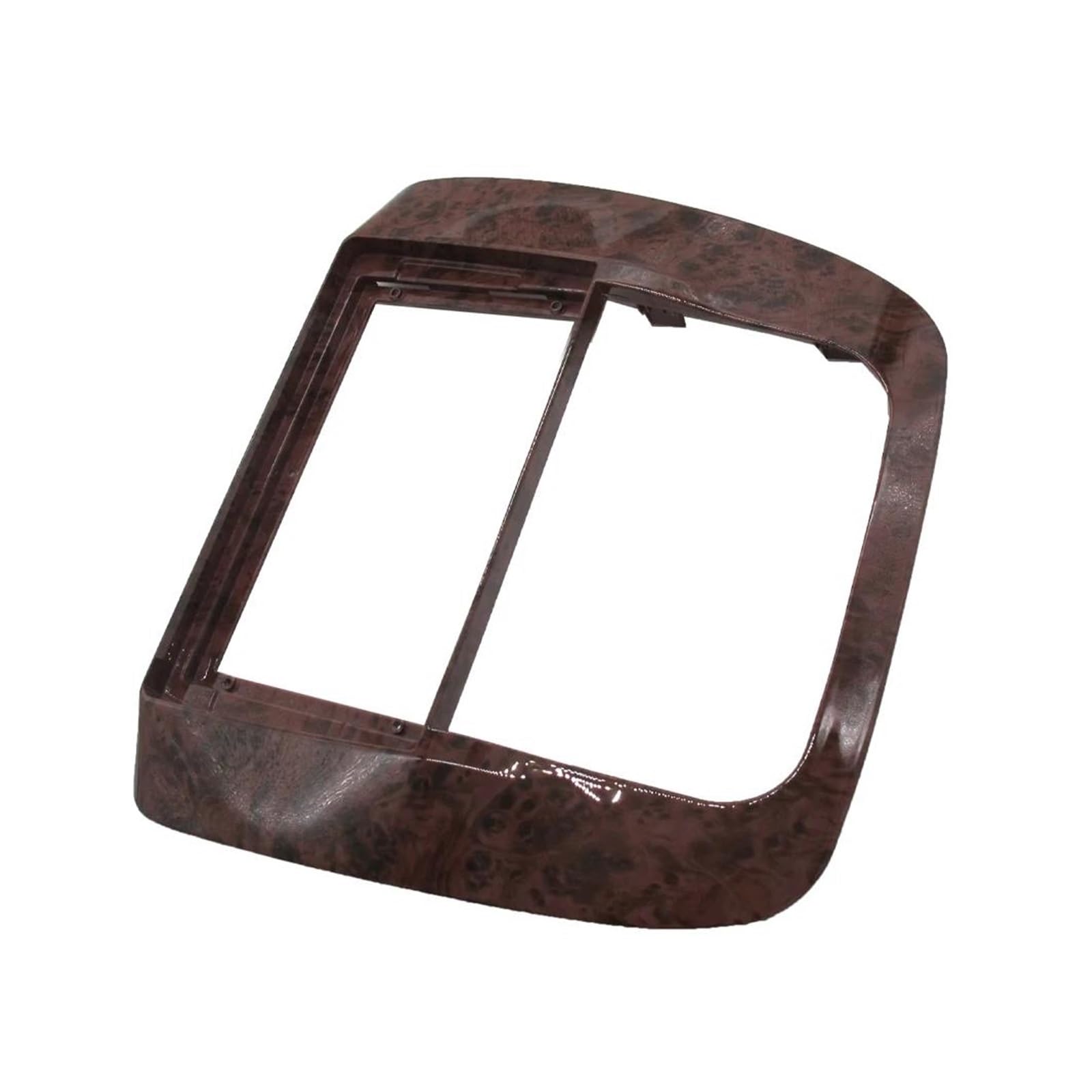 Marco Radio para Coche Marco Adaptador Radio Coche 9 Pulgadas para GMC para Yukon 2007-2012 Panel Embellecedor Montaje Unidad Principal Estéreo 2DIN(Wooden Frame)