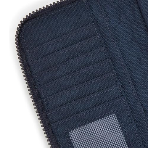 Image of Kipling Money World Wallet Blue Bleu 2
