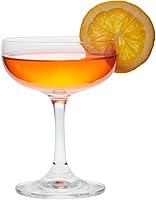 Vista 6 de Juvale Coupe - Juego de 6 vasos de 7 onzas, transparentes, de inspiración vintage, aptos para lavavajillas, para fiestas y bares, copas de champán