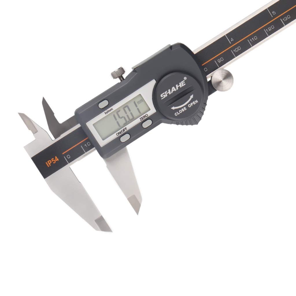 Suwalizki Elektroniczny Cyfrowy Cyfrowy Zacisk Ze Stali Nierdzewnej Vernier Caliper High Precision Industrial Pomiar Narzędzia Zakres: 0-150mm