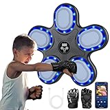 🎁 【Cadeau idéal pour enfants – Parfait pour Noël, anniversaires et fêtes】 Cette machine de boxe musicale avec gants est un cadeau original et interactif pour les enfants. Que ce soit pour Noël, un anniversaire ou une fête, elle offre des heures de divertissement actif tout en favorisant la forme physique et la concentration.