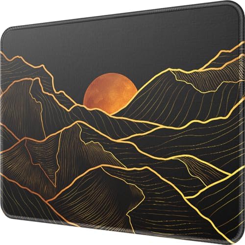 MROCO Essential Office & Gaming Mouse Pad, 8.5 x 11 Inch, Golden ...