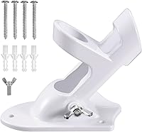 Vista 11 de Soportes para mástil de bandera de 1 pulgada con accesorios para montaje en pared de casa, diámetro interior de 1 pulgada, dos posiciones y aleación