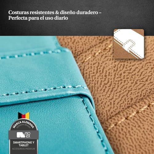 Evita arañazos con la funda iPhone 12 Pro Max moex estilo libro anticaídas de cuero 5