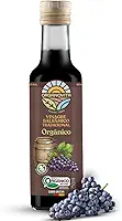 Vinagre Balsâmico Orgânico - Organovita 250ml - Sem Açúcar - Maturado em Barril - Não Filtrado