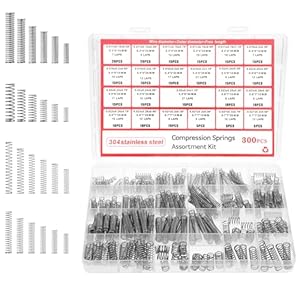 Euphhonycs 300 Stück Druckfedern Sortiment 691647_1_919hOtnz