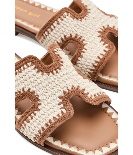 Image of Madden Girl Women's Haileyy Slide Sandal, Natural, 9