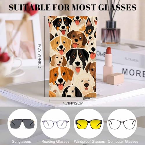 Image of Ocean Beach Glasses Case, Sunglasses Organizer Eyeglasses Case Glasses Cases Pouch For Men Women