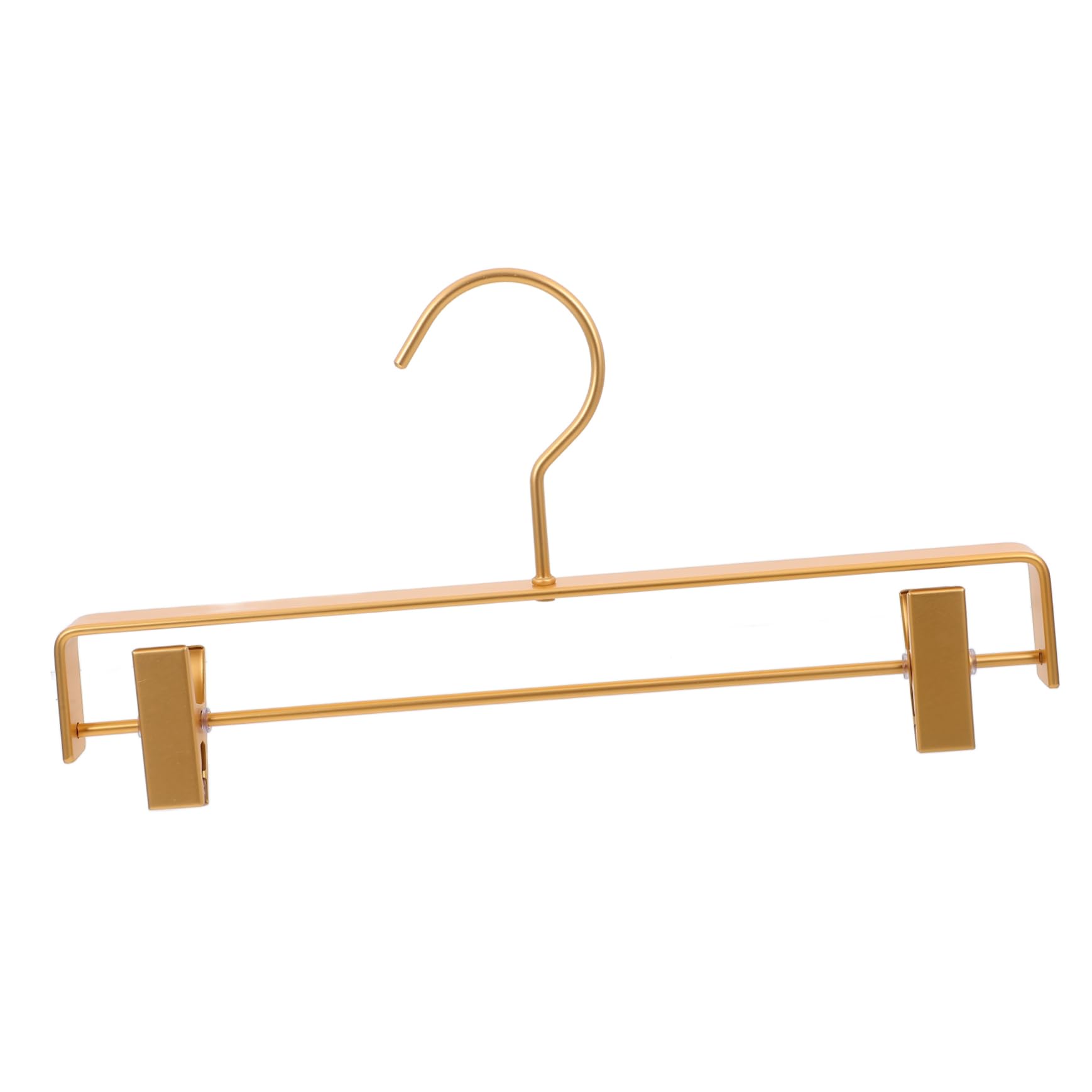 LIFKOME Versatile Metal Hanger with Clips for Organizing Pants and Skirts Heavy Duty Clip Hangers Space Saving Design for Closet Storage for Leggings and Trousers