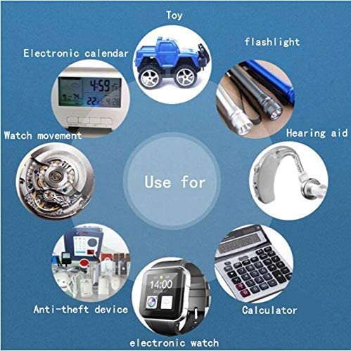 Image of LR44, 1.55 V Alkaline Button Coin Cell Electronics LR44 Battery. AG13, G13, LR44, SR44, A76, 357A Watch Battery 1.5v (Calculator,Thermometer,LED Lights,Laser,Toys) (Pack of 500, 500 Count)