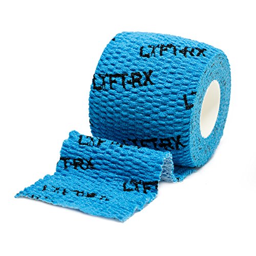 LYFT-RX Weightlifting Hook Grip Tape – Premium Adhesive Stretch Athletic Thumb Tape –