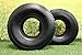 Antego Tire & Wheel Set of Two 20x8.00-8 4 Ply Turf Tires for Lawn & Garden Mower 20x8-8