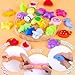 VISCOO 40 Pack Squishy Toys Squishies, Mochi Squishy Party Favors for Kids,Squishies for Kids Fidget Toys Stress Reliever,Treasure Box Toys for Classroom Prizes,Goodie Bags Fillers Birthday Xmas Gifts