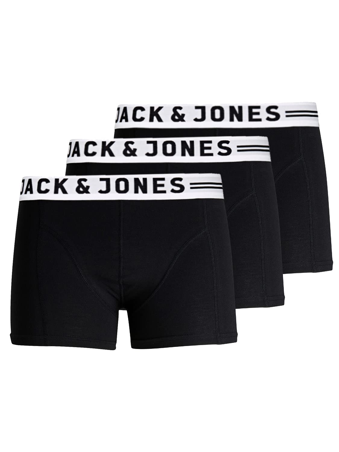 Jack&Jones Boxer Briefs 3Pack Black (Large)