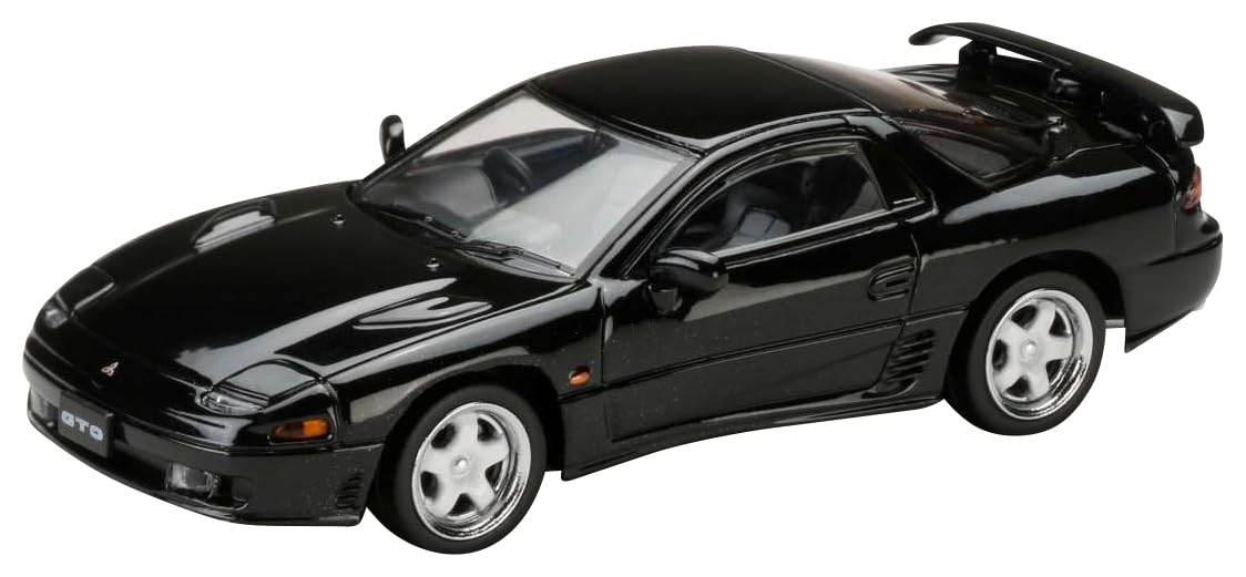 HJ64 1/64 Mitsubishi GTO TWINTURBO JDM STYLE Perla Nera Toscana Prodotto Finito HJ644065BK