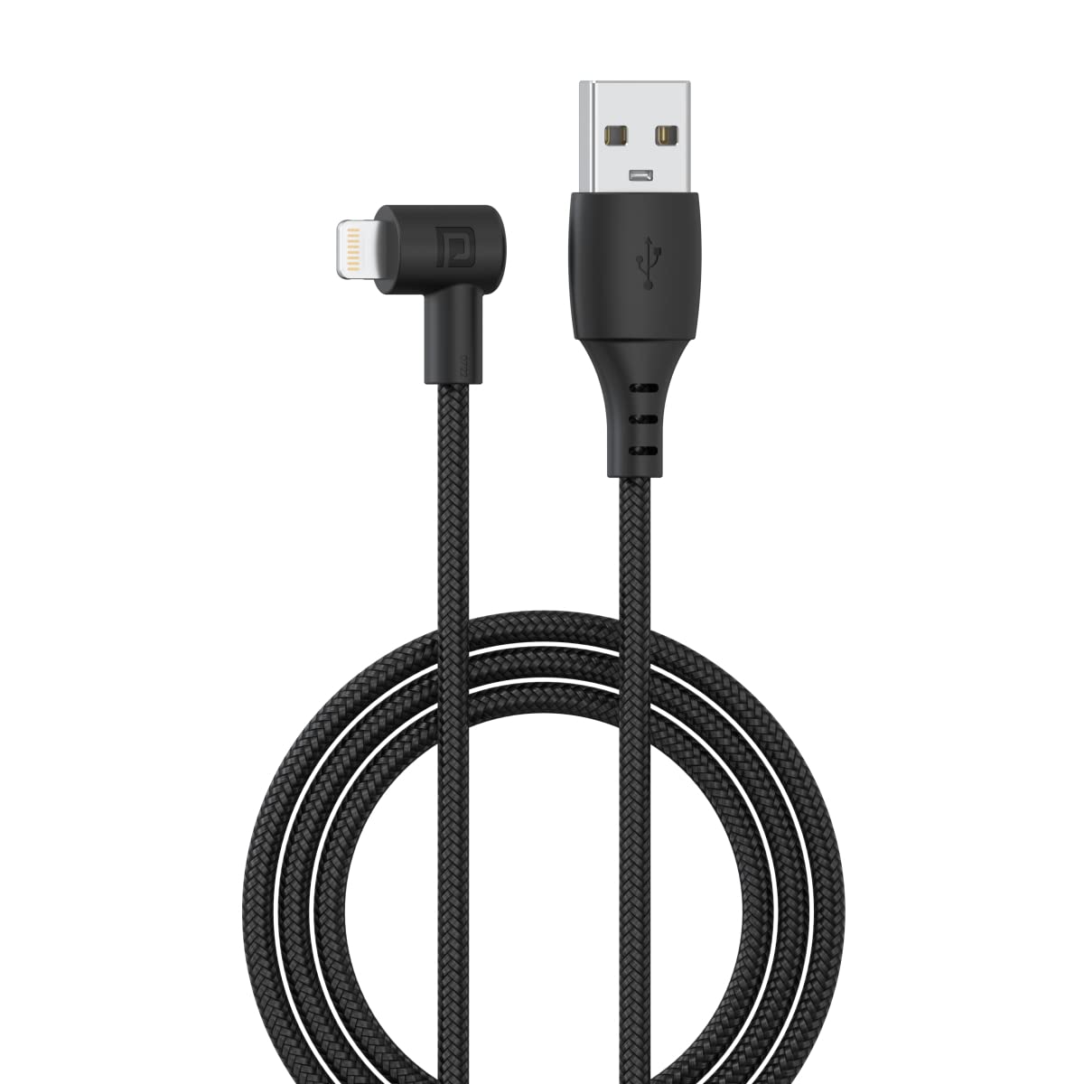 Portronics Konnect HD 8 Pin Cable with 3A Fast Charging, Nylon Braided, Fast Data Sync, Tangle Resistance, 1.2 Meter Compatible with iOS Devices(Black) (B0BJBKFZJ3) Amazon Price History, Amazon Price Tracker