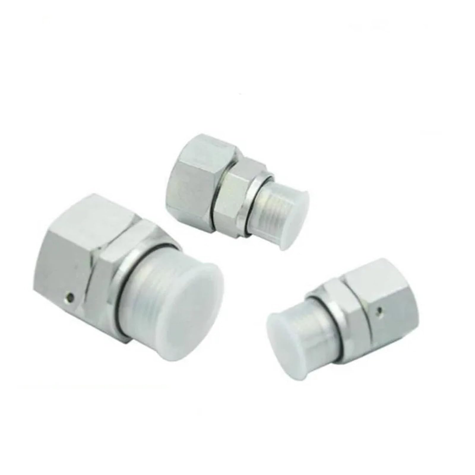 Metrischer hydraulischer Adapter mit Gummidichtung und Innengewinde