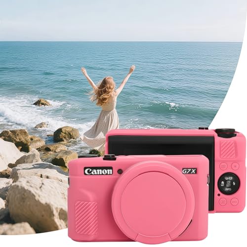 Funda de silicona para cámara Canon G7 X Mark II miniatura 6