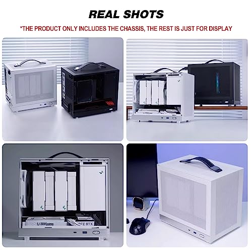 KXRORS G200 Mini-ITX PC Gaming Case - Front I/O USB 3.0 Type - C
