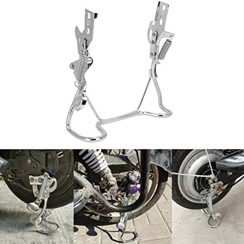 High Reliability Cycling Parking Rack, Sturdy and Durable Double Leg Kickstand, Easy to Install for Electric Vehicle Riding Electric Bicycle Outdoor Activities(Small)