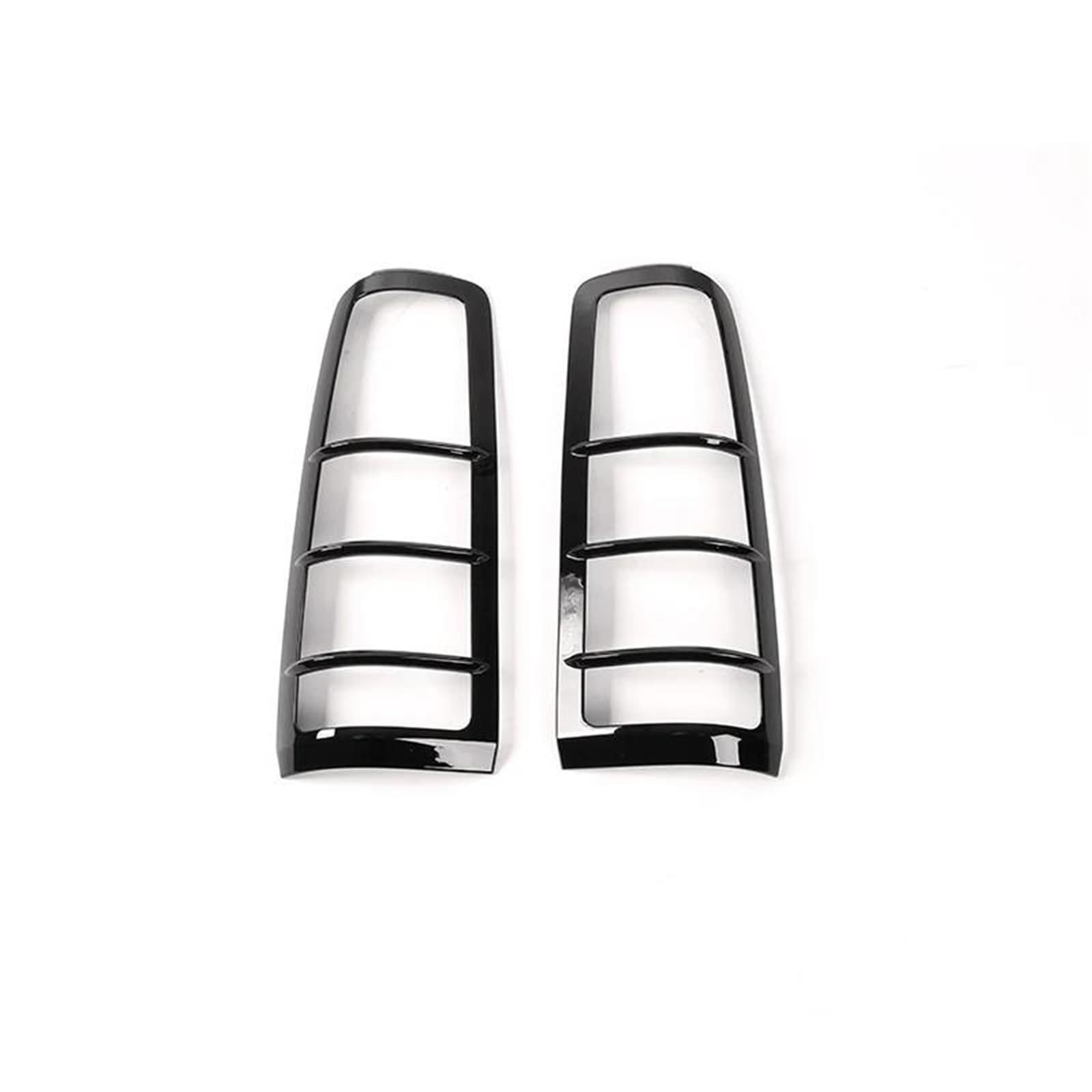 Modanature fari posteriori Copertura Decorativa Per Fanale Posteriore Auto Cornice Per Fanale Fendinebbia Posteriore Per Suzuki Per Jimny 2007-2017 Accessori Esterni Cofano lampada(ABS nero)