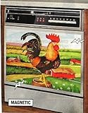 DECORATIVE ROOSTER APPLIANCE MAGNET