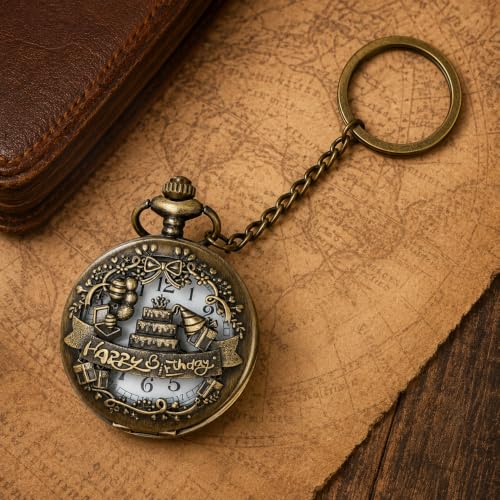 Image of Antique Bronze Pocket Premium Vintage Theme Metallic Home Key Chain & Key Rings | Best Gift for Men, Woman, Boys & Girls on their Special Occassions