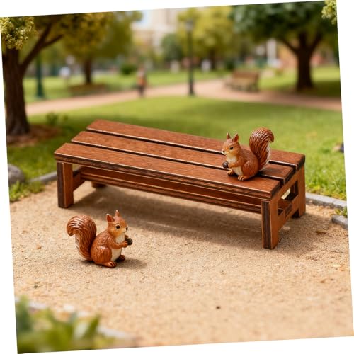Mini bancs pour maison de poupées : comblez le vide de vos maquettes