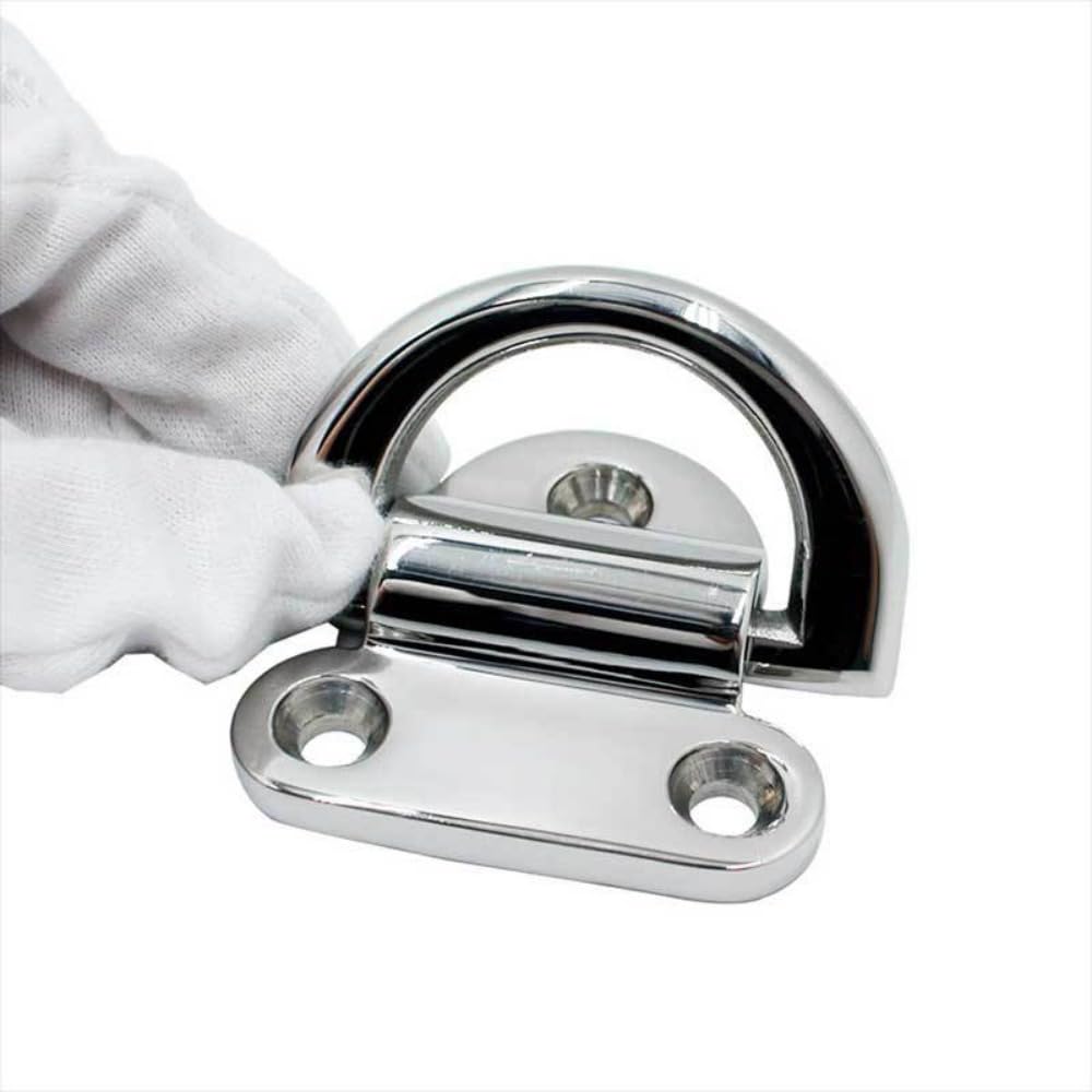 Attache Pont Ancre Anneau En D Acier Inoxydable SUS316 - Œillet Pliant Rail Marin