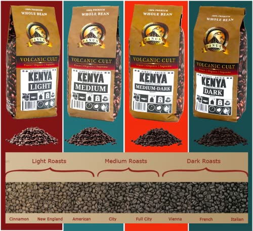 Kenya 16oz Light Roast Café en Grano miniatura 3
