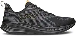 Tênis Olympikus Marte Masculino, Preto/Dourado, 40