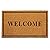 PLUS Haven Coco Coir Door Mat with Heavy Duty Backing, Welcome Doormat, 17.5" x 30" Size, Easy to Clean Entry Mat, Beautiful Color and Sizing for Outdoor and Indoor uses, Home Décor