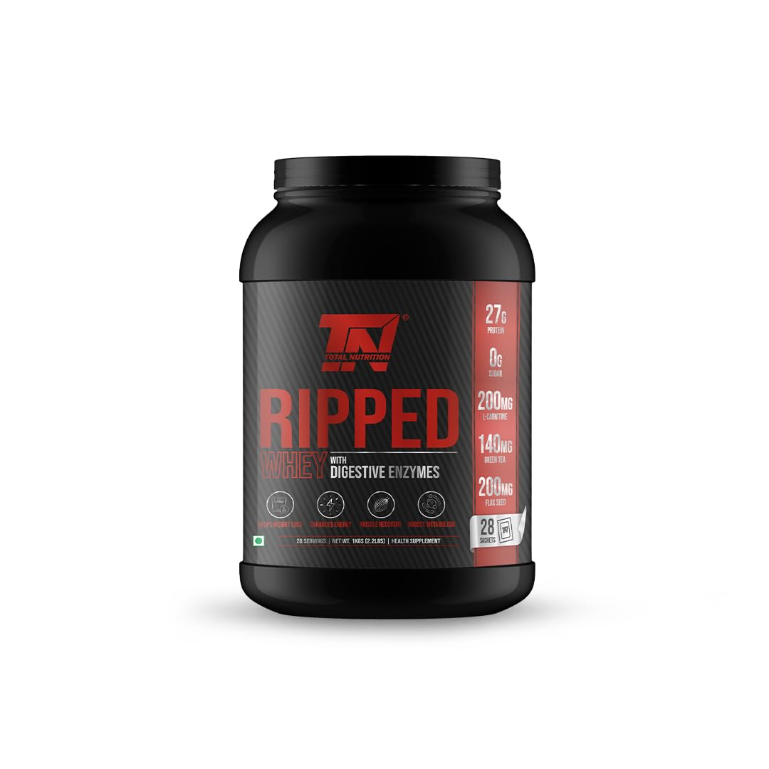 Ripped Whey (Ultimate Chocolate) 2.2lbs (1kg)+ Free Shaker-image-9